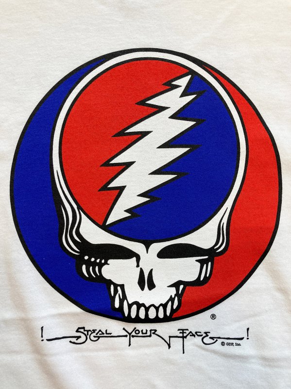 Grateful Dead - Classic Steal Your Face (GD Logo on Back) T-shirt