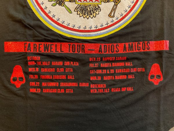 RAMONES - Adios Amigos 1995 Japan Tour Rayon Tee (Women's