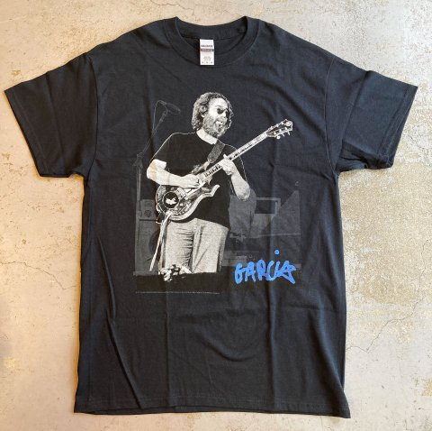 Jerry Garcia Band - Jerry Plays Irwin Tiger Guitar T-shirt on black -  Bear's Choice Web Shop