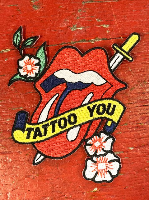 THE ROLLING STONES - TATTOO YOU Patch (P-200) - Bear's Choice Web Shop