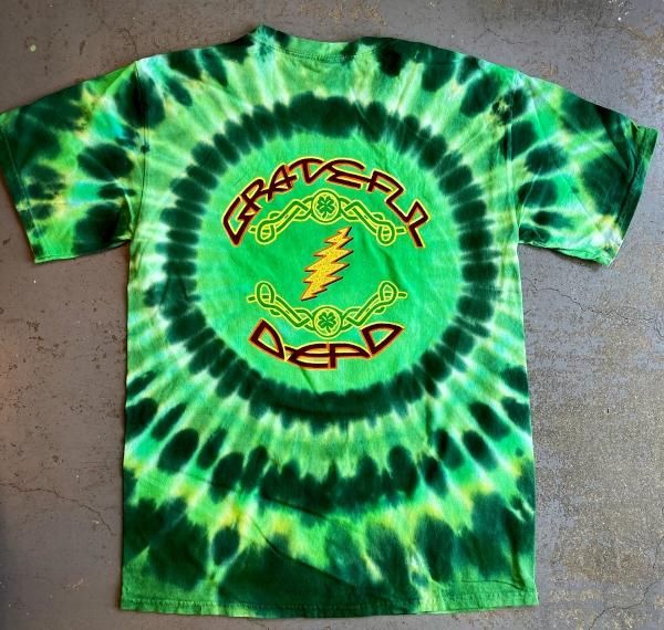 Grateful Dead - DANCING CELTIC BEAR Tie-dye T-shirt - Bear's