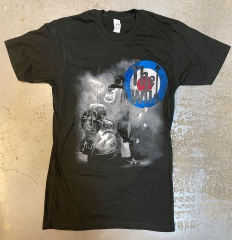 お歳暮 のし QUADROPHENIA - Who The 1973 Stock Old (New Black on T-shirt トップス