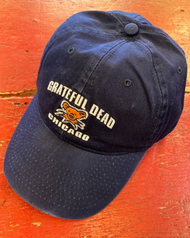 Grateful Dead - Soldier Field 7-9-95 (Last Jerry's Show) Ball Cap (Navy) -  Bear's Choice Web Shop