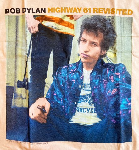 Bob Dylan - Highway 61 Revisited 1965 T-shirt (Cream) - Bear's Choice Web  Shop