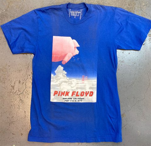 Pink Floyd - "Flying Pig" on San Francisco 1977 T-shirt (Vintage Clothing) - Bear's Choice Web Shop