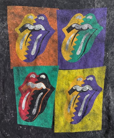 The Rolling Stones - 'Steel Wheels US Tour' Tie-Dye T-shirt