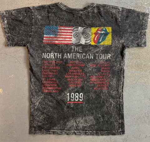 The Rolling Stones - 'Steel Wheels US Tour' Tie-Dye T-shirt