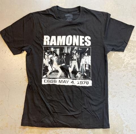 RAMONES - CBGB New York City 1978 Vintage Style T-shirt - Bear's Choice Web  Shop