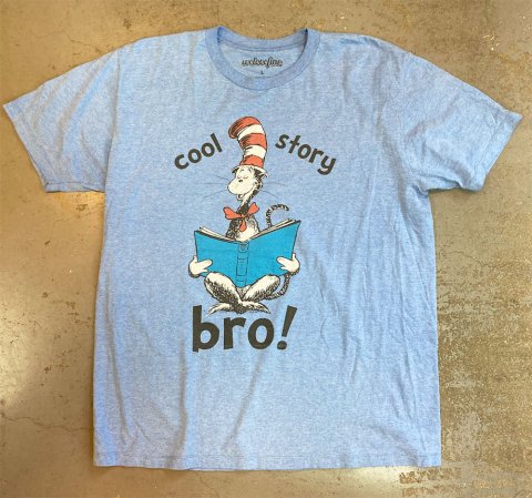 Dr. Seuss - The Cat in the Hat T-shirt (Vintage Used Clothing