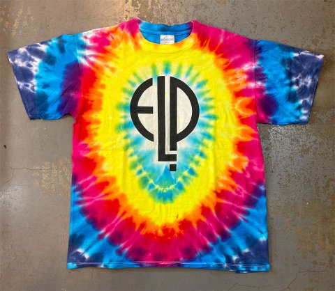 Emerson, Lake & Palmer - Original ELP Logo Tie-Dye T-shirt