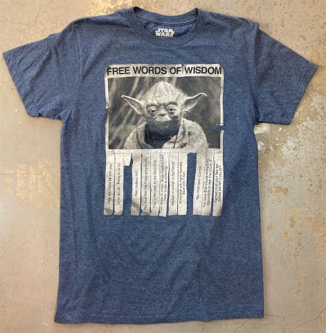 Star Wars - Jedi Master Yoda 'Free Words of Wisdom' T-shirt