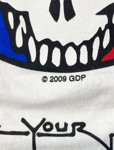 Grateful Dead - STEAL YOUR FACE Ringer T-shirt (White