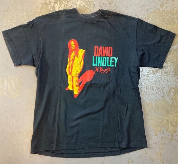 David Lindley Tシャツ 1992年 David Lindley Tシャツ 1992年 David Lindley Tシャツ 1992年