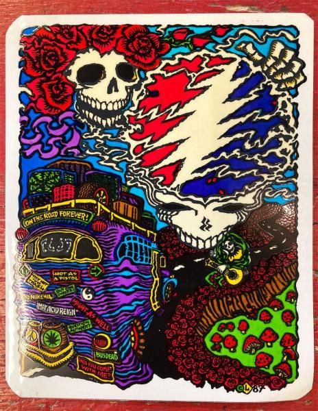 Grateful Dead Stickers (グレイトフルデッド ステッカー) - Bear's