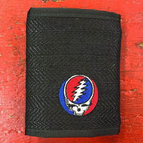 Grateful Dead - Artisan Steal Your Face HEMP Wallet (Black) - Bear's ...