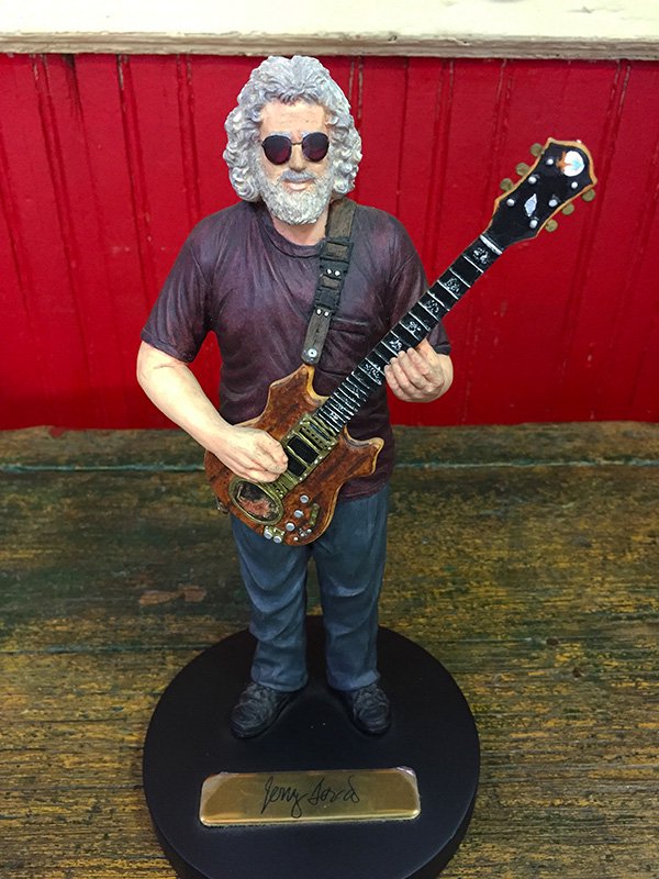 Jerry Garcia with Doug Irwin Tiger Guitar Figurine #590/1,995