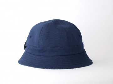 BRIXTON [ BANKS Bucket Hat (Reversible) ] NAVY/STRIPE