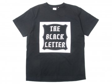 THE BLACK LETTER [ LOGO T-Shirts ] BLACK