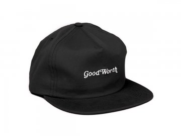 Good Worth & Co. [ OG Logo Strapback Cap ] BLACK