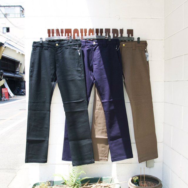 BLUCO [ SLIM WORK PANTS -Stretch- ] 3 COLORS - 68&BROTHERSや