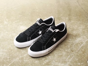 CONS [ ONE STAR PRO SUEDE ] BLACK x WHITE