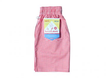 COOKMAN [ Chef Short Pants ] RED GINGHAM