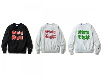 68&BROTHERS [ Heavy Weight Crew Sweat 