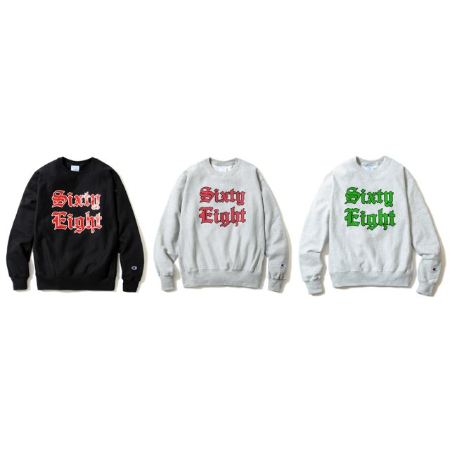 68&BROTHERS [ Heavy Weight Crew Sweat 
