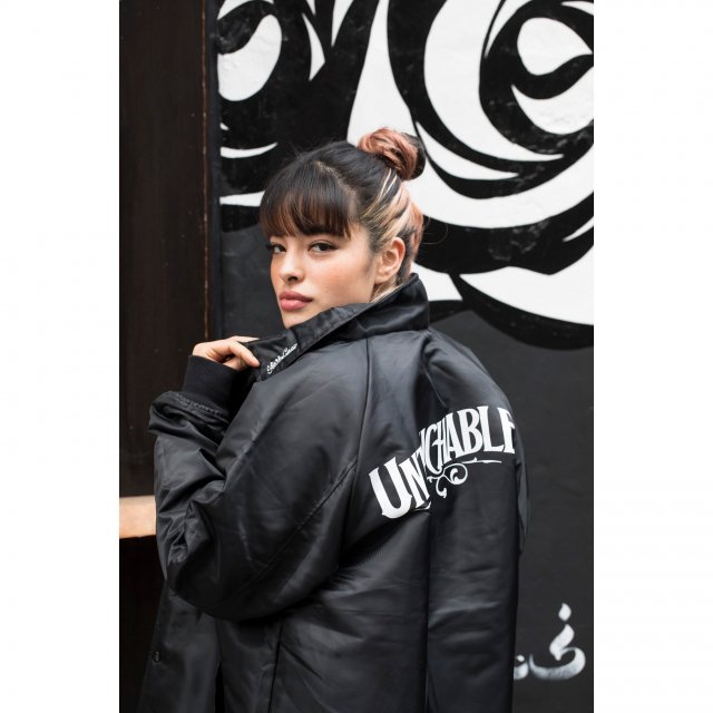 Stars'n Cacio x UNTOUCHABLE [ BOA COACHES JACKET ] BLACK