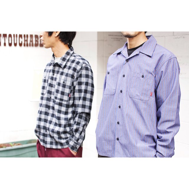 BLUCO [ STANDARD WORK SHIRTS L/S ] 3 COLORS - 68&BROTHERSやBLUCOや