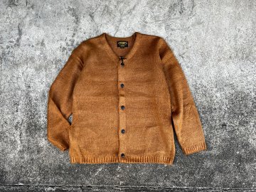UNIVERD72 [ MOHAIR TOUCH SOLID CARDIGAN ] BROWN