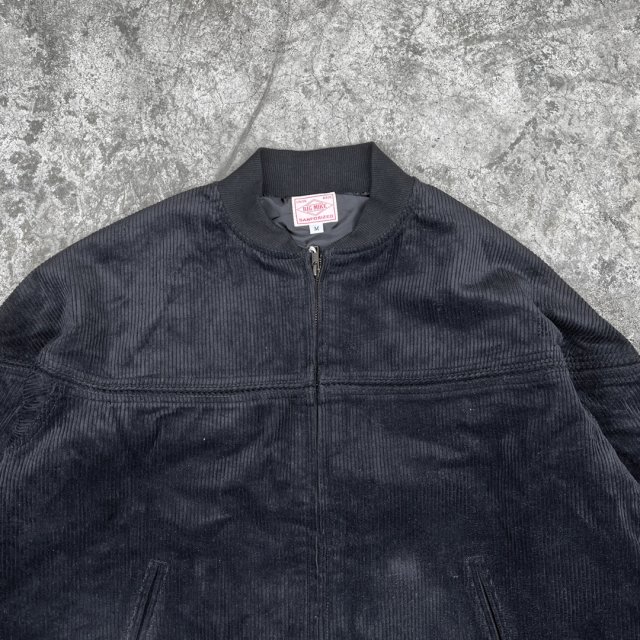 BIG MIKE [ CORDUROY DERBY JACKET ] BLACK - 68&BROTHERSやBLUCOや