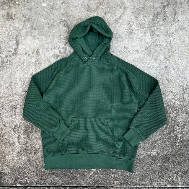 VELVA SHEEN [ HEAVY oz WAFFLE HOOD ] EVERGREEN -  68&BROTHERSやBLUCOやBRIXTON等の正規取扱店【UNTOUCHABLE.JP】のオンラインショップ