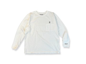 STONEHEADS BEER COMPANY [ US COTTON L/S JERSEY ] WHITE