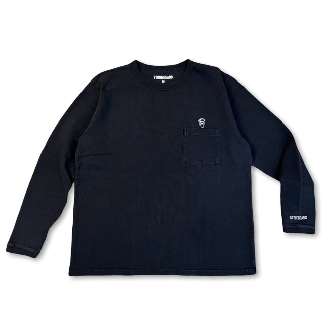 STONEHEADS BEER COMPANY [ US COTTON L/S JERSEY ] BLACK -  68&BROTHERSやBLUCOやBRIXTON等の正規取扱店【UNTOUCHABLE.JP】のオンラインショップ