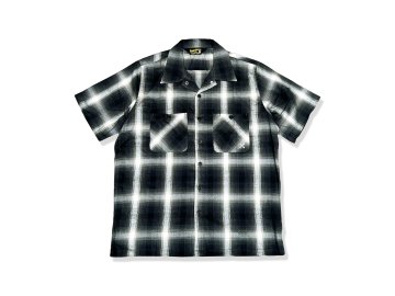 BLUCO [ OMBRE WORK SHIRTS S/S ] BLACK