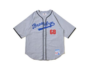68&BROTHERS x Park Deli [ Baseball Shirts ] GRAY