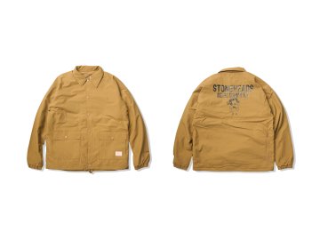 STONEHEADS BEER COMPANY [ 60/40 CLOTH COACHES JKT ] BEIGE