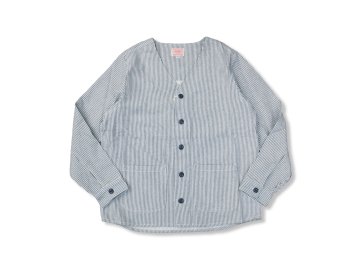 BIG MIKE [ HEAVY FLANNEL CARDIGAN ] HICKORY