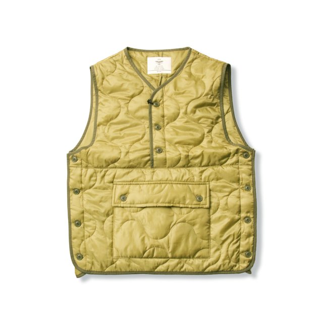 HOUSTON [ CUSTOM LINER VEST ] OLIVE DRAB - 68&BROTHERSやBLUCOや