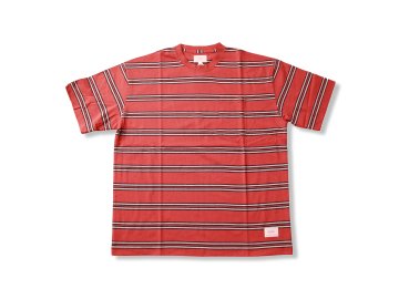 BIG MIKE [ SUNGLASSES POCKET BODER S/S TEE ] RED