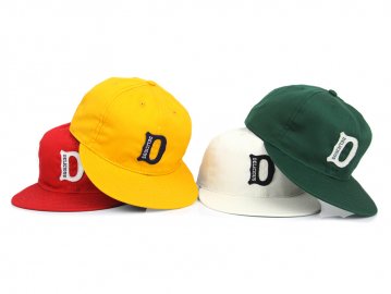 Delicious by Ebbets Field Flannels [ Twill D Logo Cap ] 4 COLORS