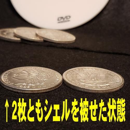 モルガン・シェル＆コインセット 5コイン+2シェル（ヘッド×1