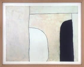 【抽象画】北欧 スカンジナビアアート 入り口(1963)