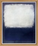 【抽象画】北欧 スカンジナビアアート  青とグレー(1962)