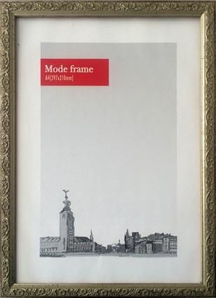 【額縁】モードフレーム アンティークシルバー 200x200mm(スタンド付)【ゆうパケット】