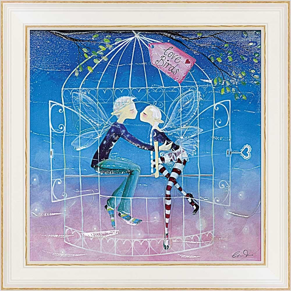 【絵画】ロリー マクファール「ラブ バード」