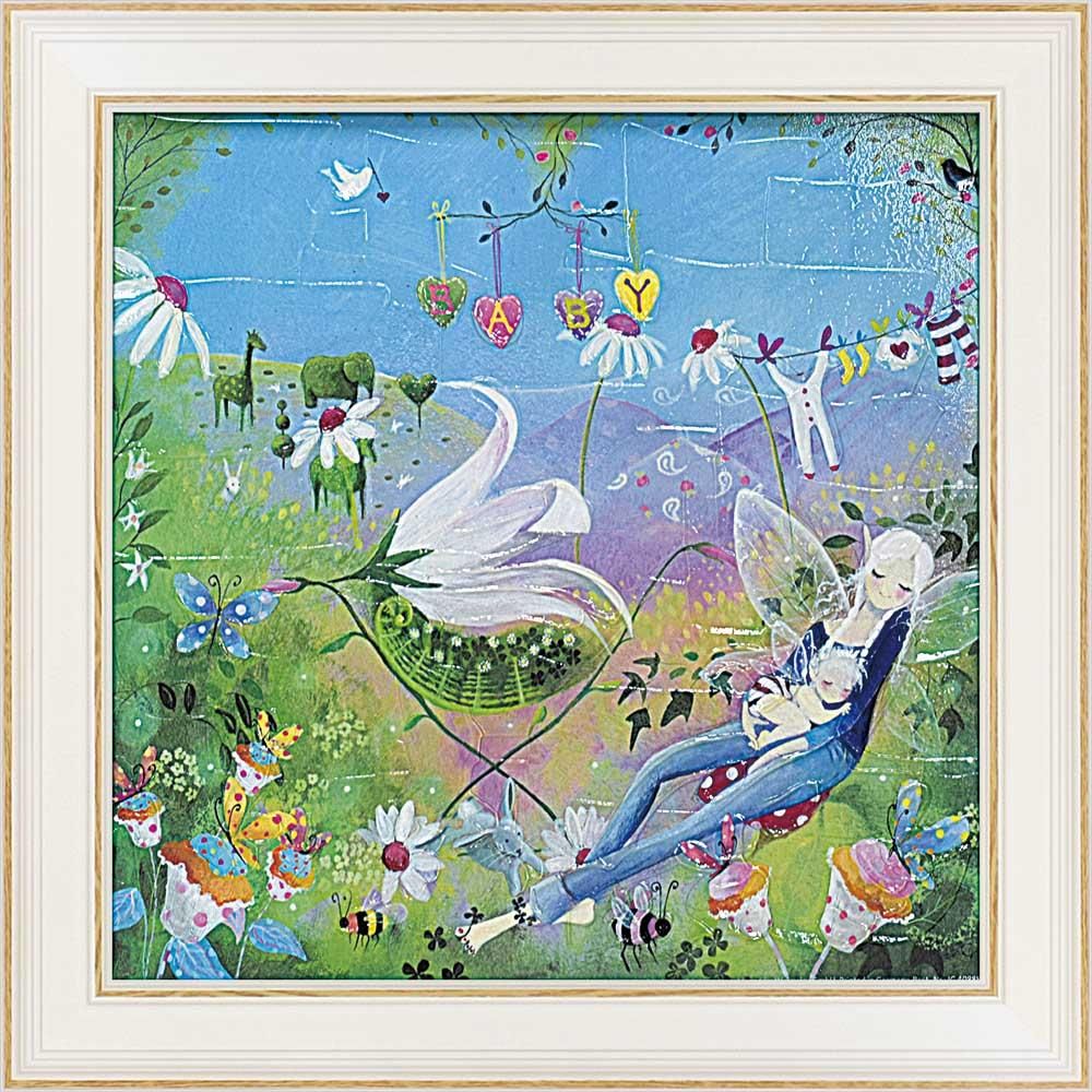 【絵画】ロリー マクファール「アフタヌーン スヌーズ」