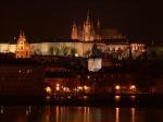 《アートフォト》世界遺産　プラハ城の夜景(レンタル対象)