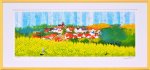 【絵画】はりたつお ラプンツェルの塔と菜の花畑(L)